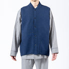 Aquascutum アクアスキュータム TR Cカードボード無地ベスト - ガウンはおりもの  RENOWNINX ONLINE SHOP