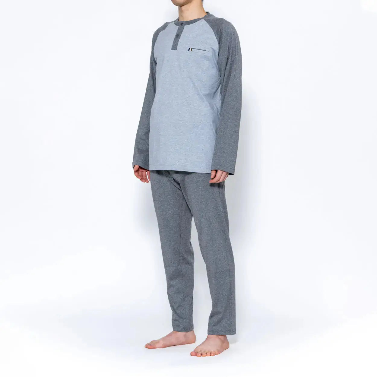 Aquascutum エジプト綿 ロンクパンツ3枚と半袖シャツ3枚 Aquascutum アクアスキュータム ボトムス 天竺無地イージーパンツ