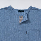 Aquascutum アクアスキュータム Tシャツ 吸水速乾ニットサッカー杢無地ヘンリー - ルームウェア  RENOWNINX ONLINE SHOP