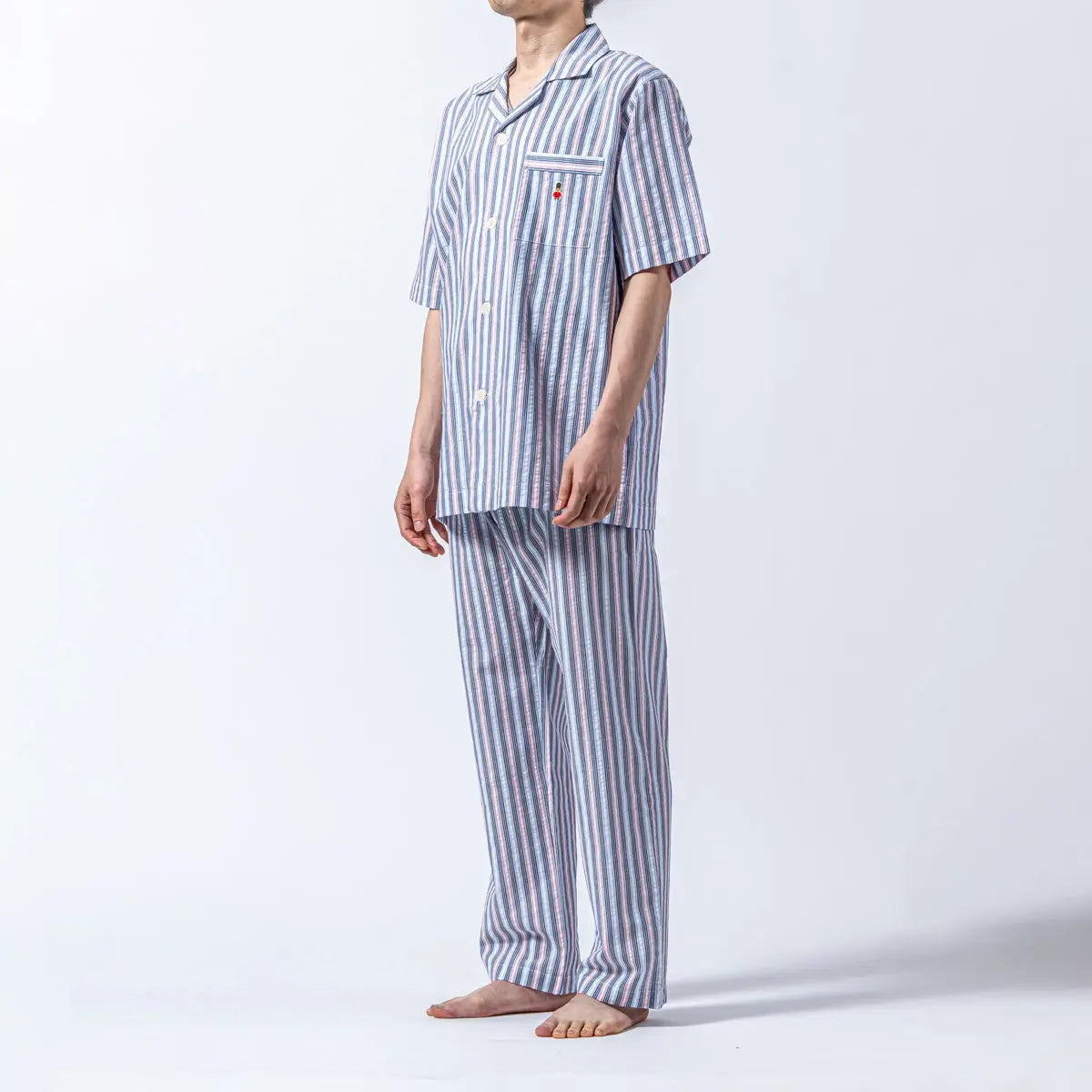 【極美品】マッキントッシュフィロソフィー☆シアサッカー　サイズ48 MACKINTOSH PHILOSOPHY マッキントッシュ フィロソフィー パジャマ