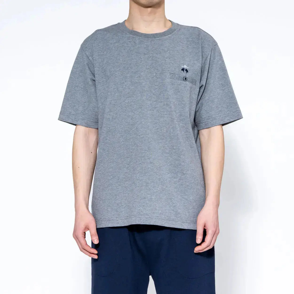 Brooks Brothers ブルックス ブラザーズ ストレッチ鹿の子無地クルーT