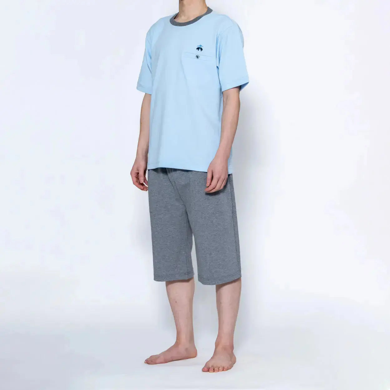 Brooks Brothers ブルックス ブラザーズ ストレッチ鹿の子無地ハーフ