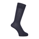 MACKINTOSH LONDON マッキントッシュ ロンドン ソックス チョークストライプ - ビジネスソックス Navy / 25-27 RENOWNINX ONLINE SHOP