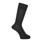 MACKINTOSH LONDON マッキントッシュ ロンドン ソックス チョークストライプ - ビジネスソックス Black / 25-27 RENOWNINX ONLINE SHOP