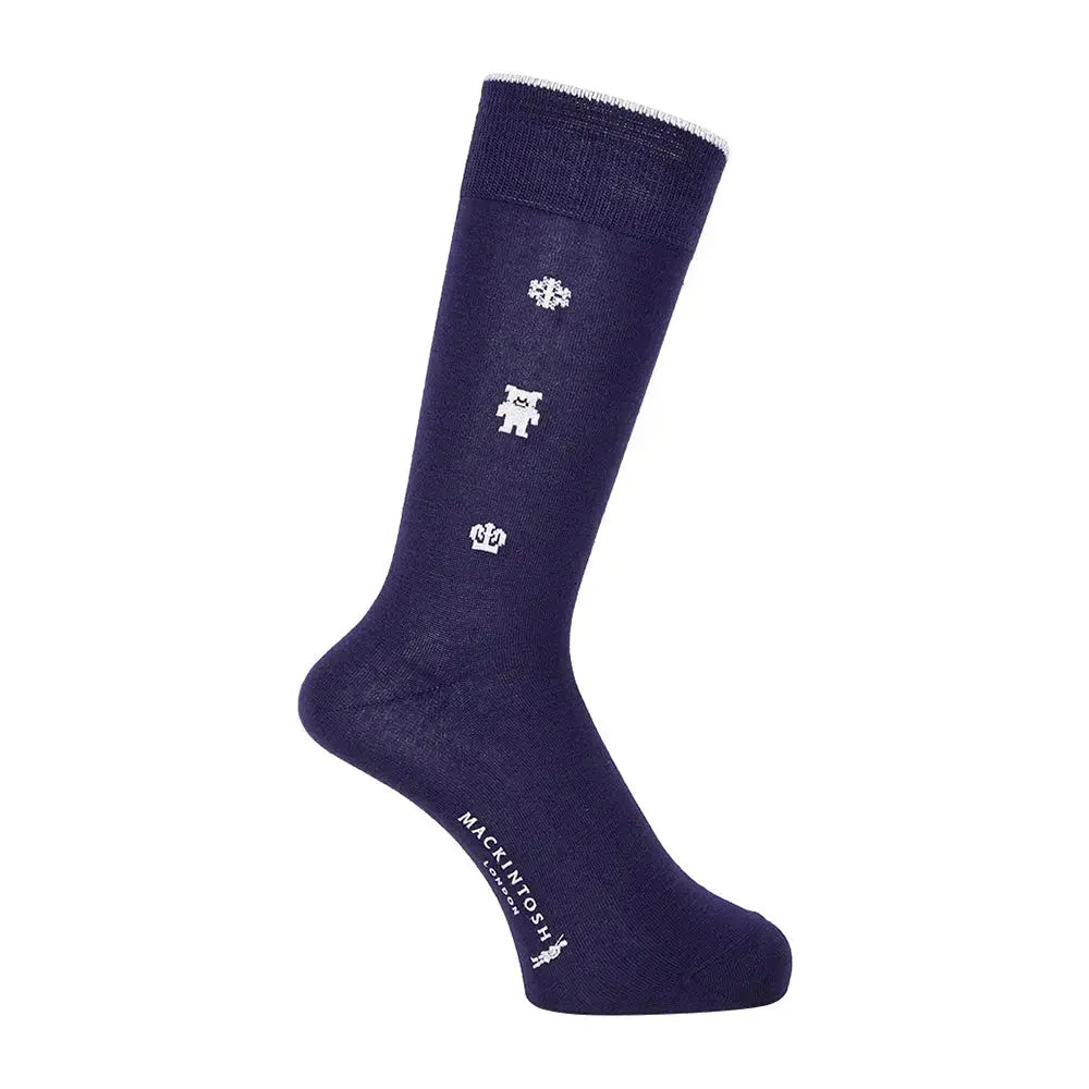 MACKINTOSH LONDON ソックス ラメホーンドベア 日本製 - RENOWNINX