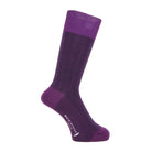 MACKINTOSH LONDON マッキントッシュ ロンドン ソックス ジャガードヘリンボーン - カジュアルソックス Dark Purple / 25-27 RENOWNINX ONLINE SHOP