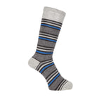 Aquascutum アクアスキュータム ソックス ソフトテンションマルチボーダー - カジュアルソックス Gray / 24-26 RENOWNINX ONLINE SHOP