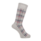 Aquascutum アクアスキュータム ソックス ソフトテンションチェック - カジュアルソックス Gray / 24-26 RENOWNINX ONLINE SHOP