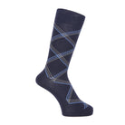 Aquascutum アクアスキュータム ソックス ダイヤ - カジュアルソックス Navy / 24-26 RENOWNINX ONLINE SHOP