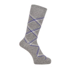 Aquascutum アクアスキュータム ソックス ダイヤ - カジュアルソックス Gray / 24-26 RENOWNINX ONLINE SHOP