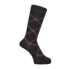 Aquascutum アクアスキュータム ソックス ダイヤ - カジュアルソックス Black / 24-26 RENOWNINX ONLINE SHOP