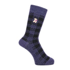 Aquascutum アクアスキュータム ソックス チェックベア - カジュアルソックス Navy / 24-26 RENOWNINX ONLINE SHOP