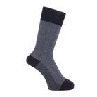 Aquascutum アクアスキュータム ソックス ゴムなしヘリンボーン - カジュアルソックス Navy / 24-26 RENOWNINX ONLINE SHOP