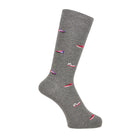 Aquascutum アクアスキュータム ソックス スニーカー柄 - カジュアルソックス Gray / 25-27 RENOWNINX ONLINE SHOP