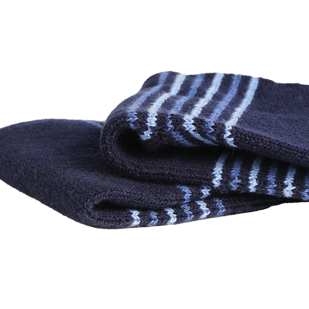 Aquascutum アクアスキュータム ソックス ５本指マルチボーダークルー - カジュアルソックス  RENOWNINX ONLINE SHOP