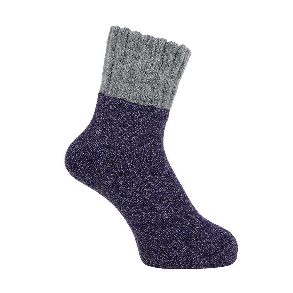 Aquascutum アクアスキュータム ソックス 裏シルクルーム - ルームウェアシューズ Navy / 24-26 RENOWNINX ONLINE SHOP