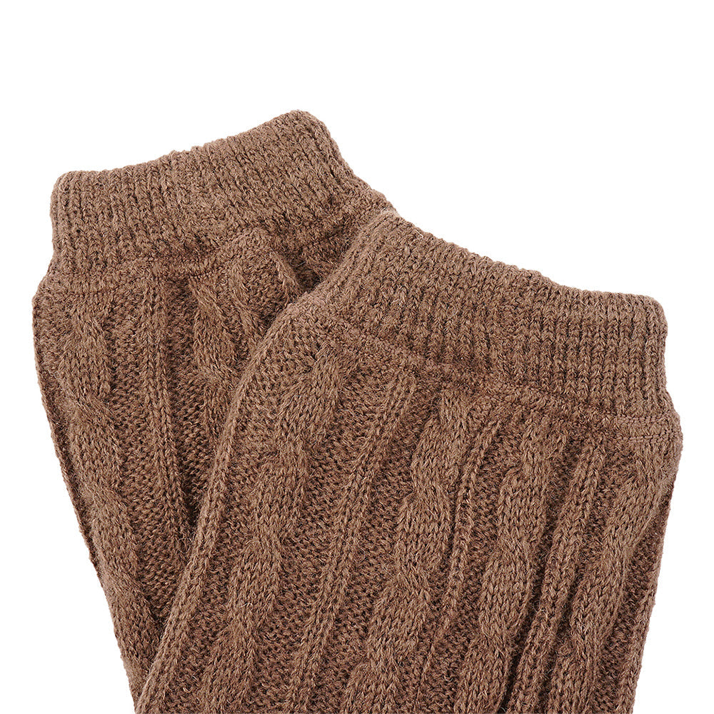 Aquascutum アクアスキュータム ソックス ケーブルレッグウォーマー - ルームウェアシューズ  RENOWNINX ONLINE SHOP