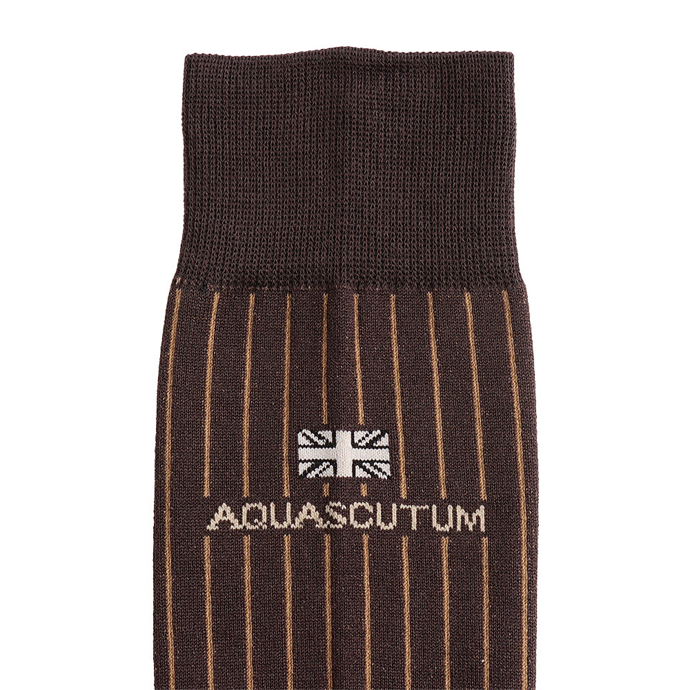 Aquascutum アクアスキュータム ソックス スマートストライプ - ビジネスソックス  RENOWNINX ONLINE SHOP