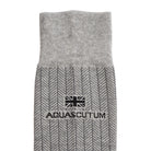 Aquascutum アクアスキュータム ソックス スマートヘリンボーン - ビジネスソックス  RENOWNINX ONLINE SHOP