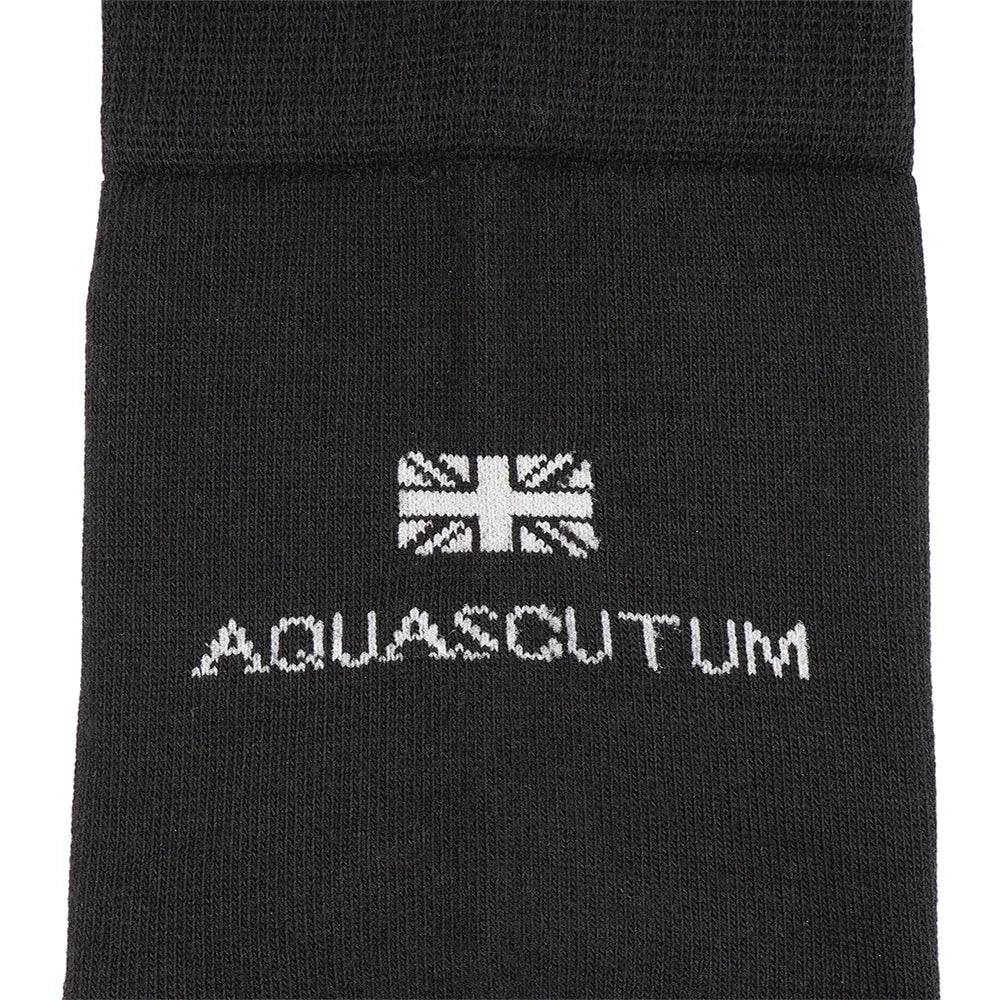 Aquascutum アクアスキュータム ソックス スマートソールパイルハーフ