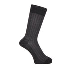 Aquascutum アクアスキュータム ソックス ヘリンボーン - ビジネスソックス Black / 25-27 RENOWNINX ONLINE SHOP