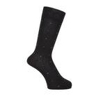 Aquascutum アクアスキュータム ソックス 小紋 - ビジネスソックス Black / 25-27 RENOWNINX ONLINE SHOP
