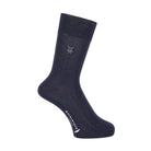 MACKINTOSH LONDON マッキントッシュ ロンドン ソックス ホーンドベアドレス 22cm丈 - ビジネスソックス Navy / 25-27 RENOWNINX ONLINE SHOP