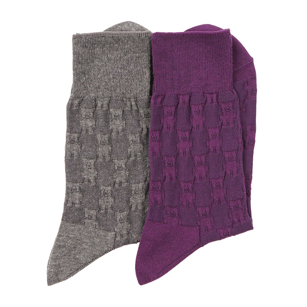 MACKINTOSH LONDON マッキントッシュ ロンドン ソックス ホーンドベアリンクス22cm丈 - カジュアルソックス  RENOWNINX ONLINE SHOP
