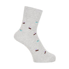 Aquascutum アクアスキュータム ニューライン ソックス アフターヌーンティハーフ丈 - カジュアルソックス Gray / 25-27 RENOWNINX ONLINE SHOP