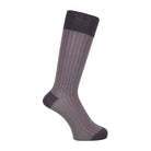 Aquascutum アクアスキュータム ニューライン ソックス スムース&フィットストライプ - ビジネスソックス Charcoal Gray / 25-27 RENOWNINX ONLINE SHOP