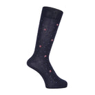 Aquascutum アクアスキュータム ニューライン ソックス スムース&フィットロゴ - ビジネスソックス Navy / 25-27 RENOWNINX ONLINE SHOP