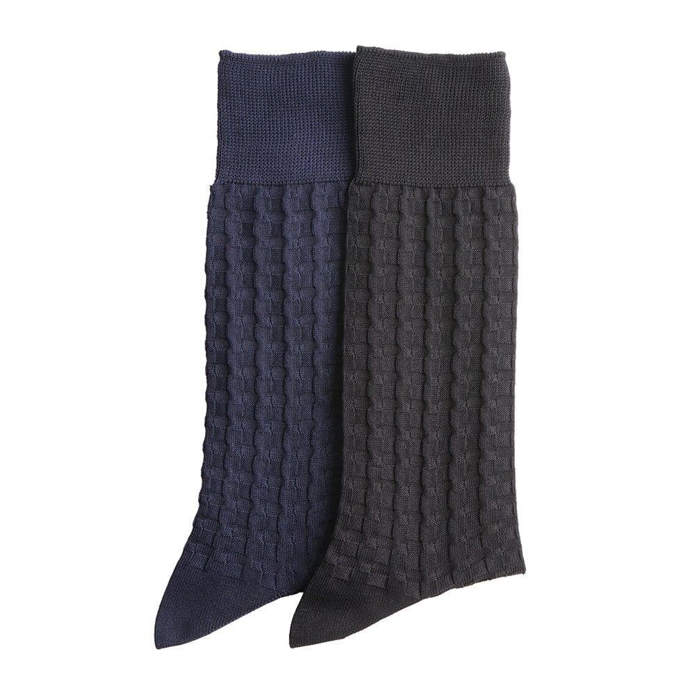 MACKINTOSH LONDON マッキントッシュ ロンドン ソックス ブロックリンクス - ビジネスソックス  RENOWNINX ONLINE SHOP