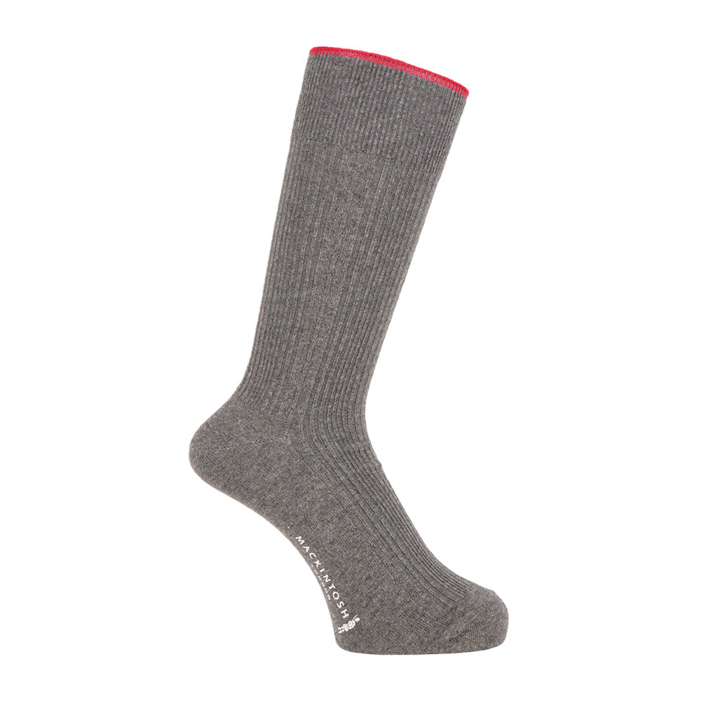 MACKINTOSH LONDON マッキントッシュ ロンドン ソックス ケーブルリンクス - カジュアルソックス Charcoal Gray / 25-27 RENOWNINX ONLINE SHOP