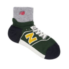 NEW BALANCE ニューバランス ソックス リブ付きショート - カジュアルソックス Green / 25-27 RENOWNINX ONLINE SHOP