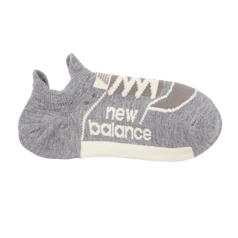 NEW BALANCE ニューバランス ソックス スニーカーデザイン - カジュアルソックス Gray / 25-27 RENOWNINX ONLINE SHOP