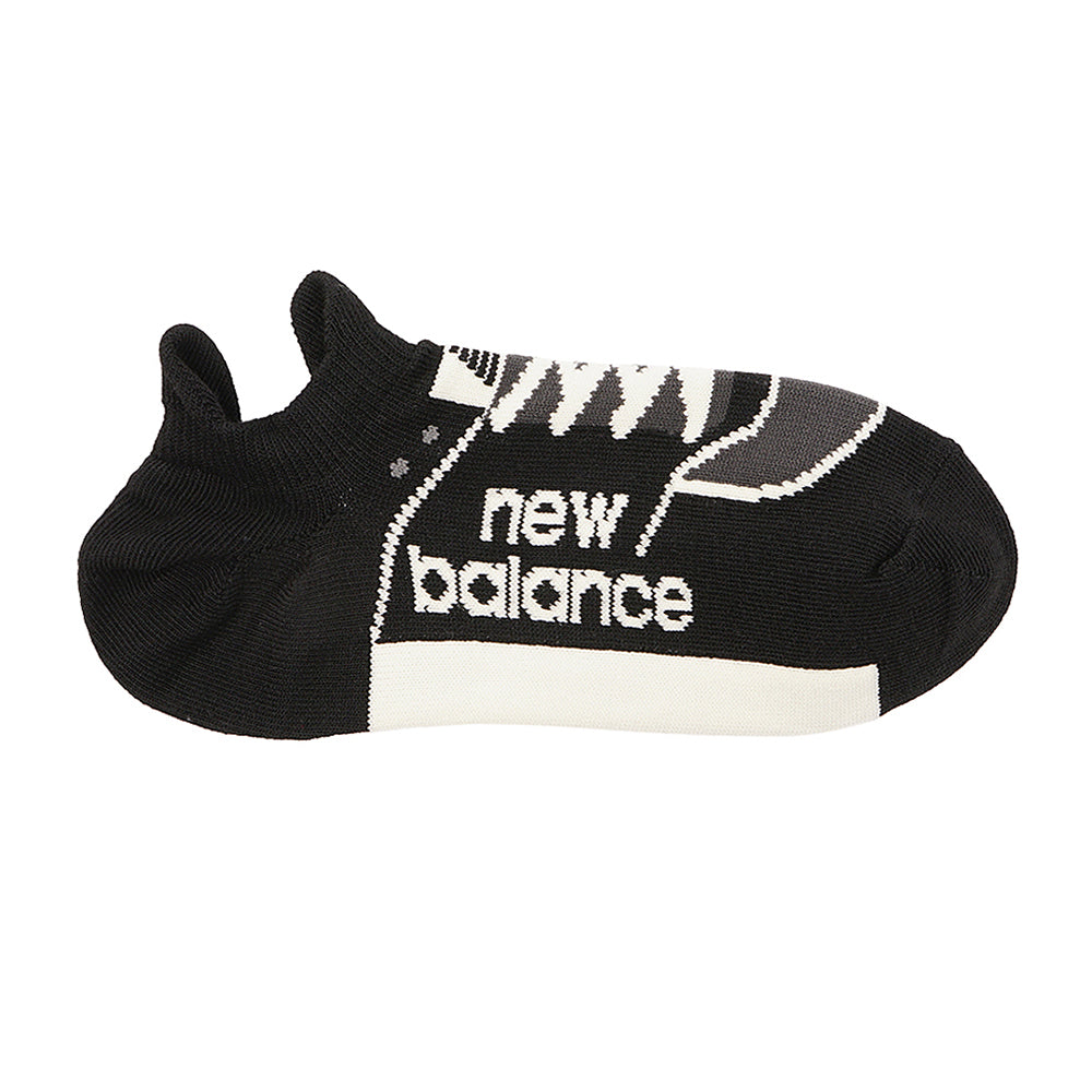 NEW BALANCE ニューバランス ソックス スニーカーデザイン - カジュアルソックス Black / 25-27 RENOWNINX ONLINE SHOP
