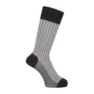 Aquascutum アクアスキュータム ソックス 和紙ヘリンボーン - カジュアルソックス Black / 25-27 RENOWNINX ONLINE SHOP