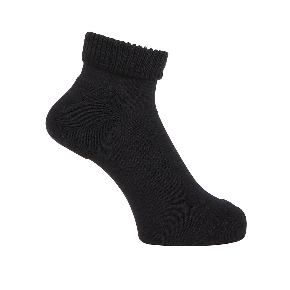 Aquascutum アクアスキュータム ソックス リッチェル無地ショート - カジュアルソックス Black / 24-26 RENOWNINX ONLINE SHOP