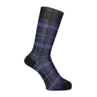 Aquascutum アクアスキュータム ソックス ゴムなし綿100%チェック - カジュアルソックス Navy / 25-26 RENOWNINX ONLINE SHOP