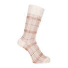 Aquascutum アクアスキュータム ソックス ゴムなし綿100%チェック - カジュアルソックス Beige / 25-26 RENOWNINX ONLINE SHOP