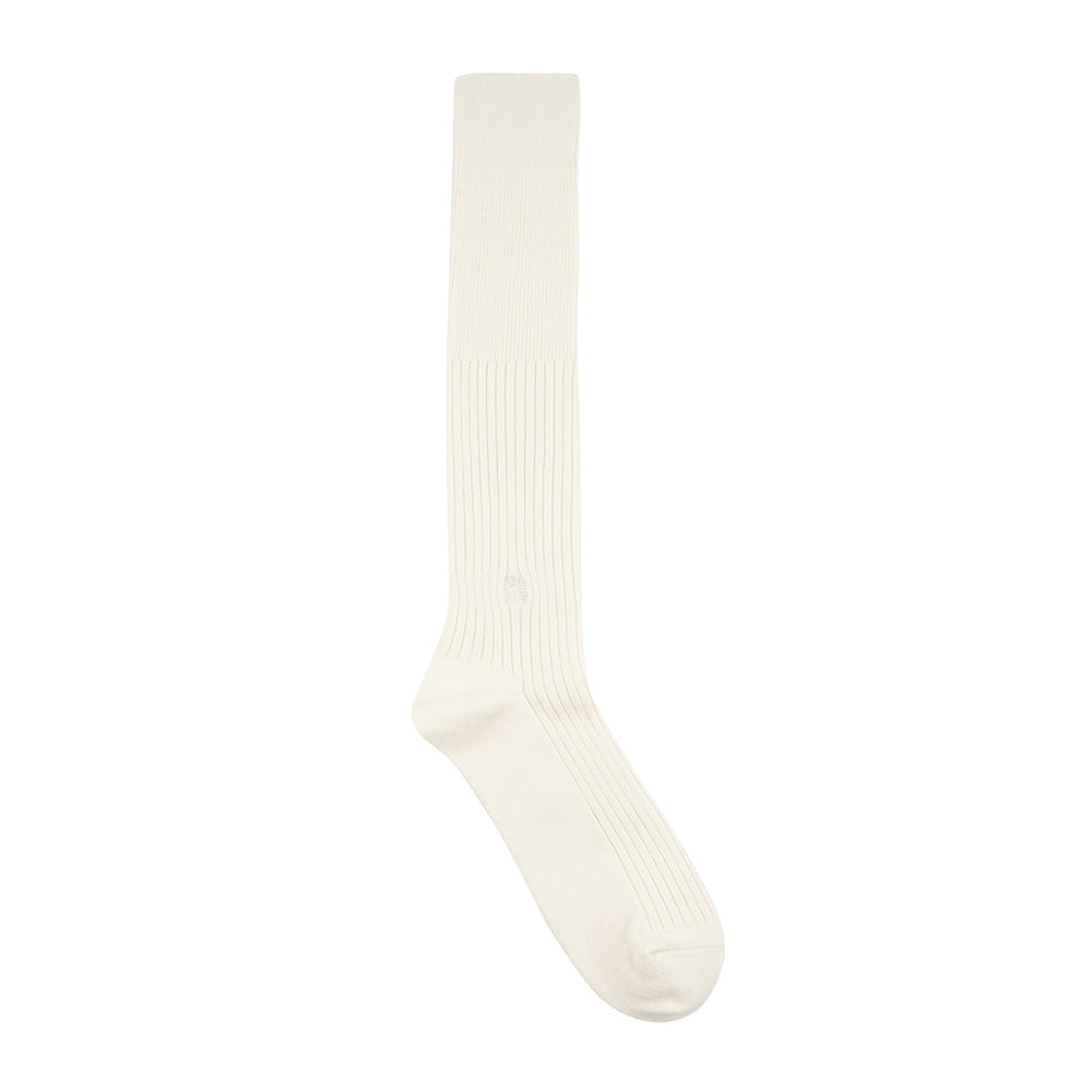 Aquascutum アクアスキュータム ソックス ワンポイント刺繍HS - ハイソックス  RENOWNINX ONLINE SHOP