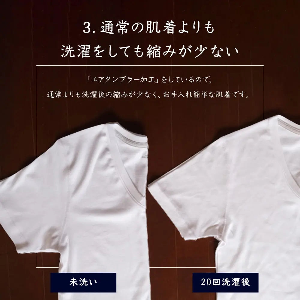 Aquascutum アクアスキュータムクラシックライン 半袖丸首 柔らか綿 - トップス  RENOWNINX ONLINE SHOP