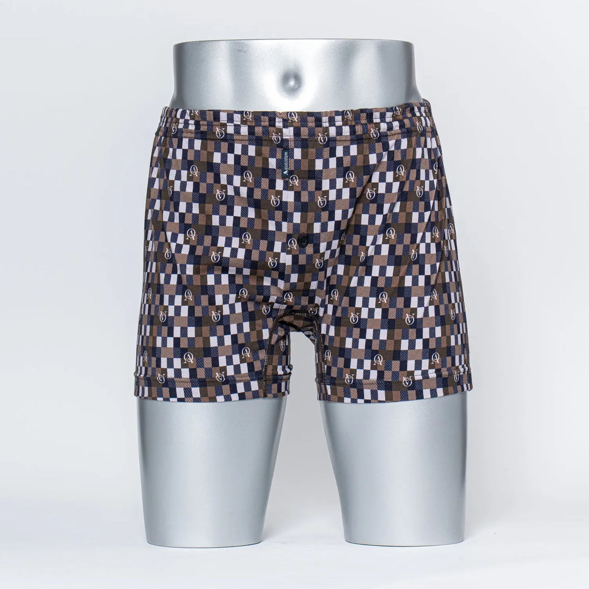 Aquascutum アクアスキュータム クラシックライン ニットトランクス 26AW 2本ゴム AQブロックチェック - パンツ  RENOWNINX ONLINE SHOP