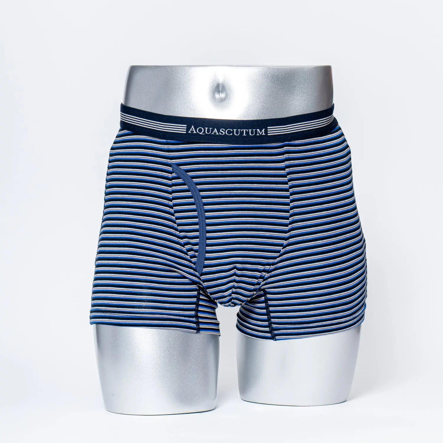 Aquascutum アクアスキュータムニューライン ボクサー 26AW 先染めボーダー - パンツ  RENOWNINX ONLINE SHOP