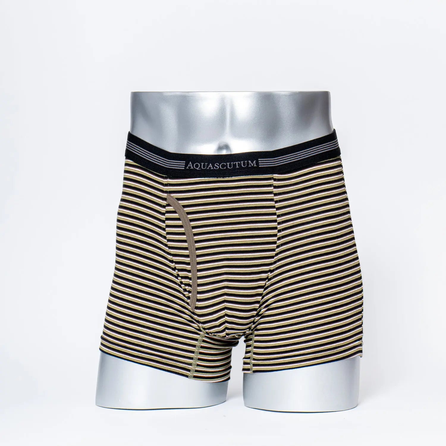 Aquascutum アクアスキュータムニューライン ボクサー 26AW 先染めボーダー - パンツ  RENOWNINX ONLINE SHOP