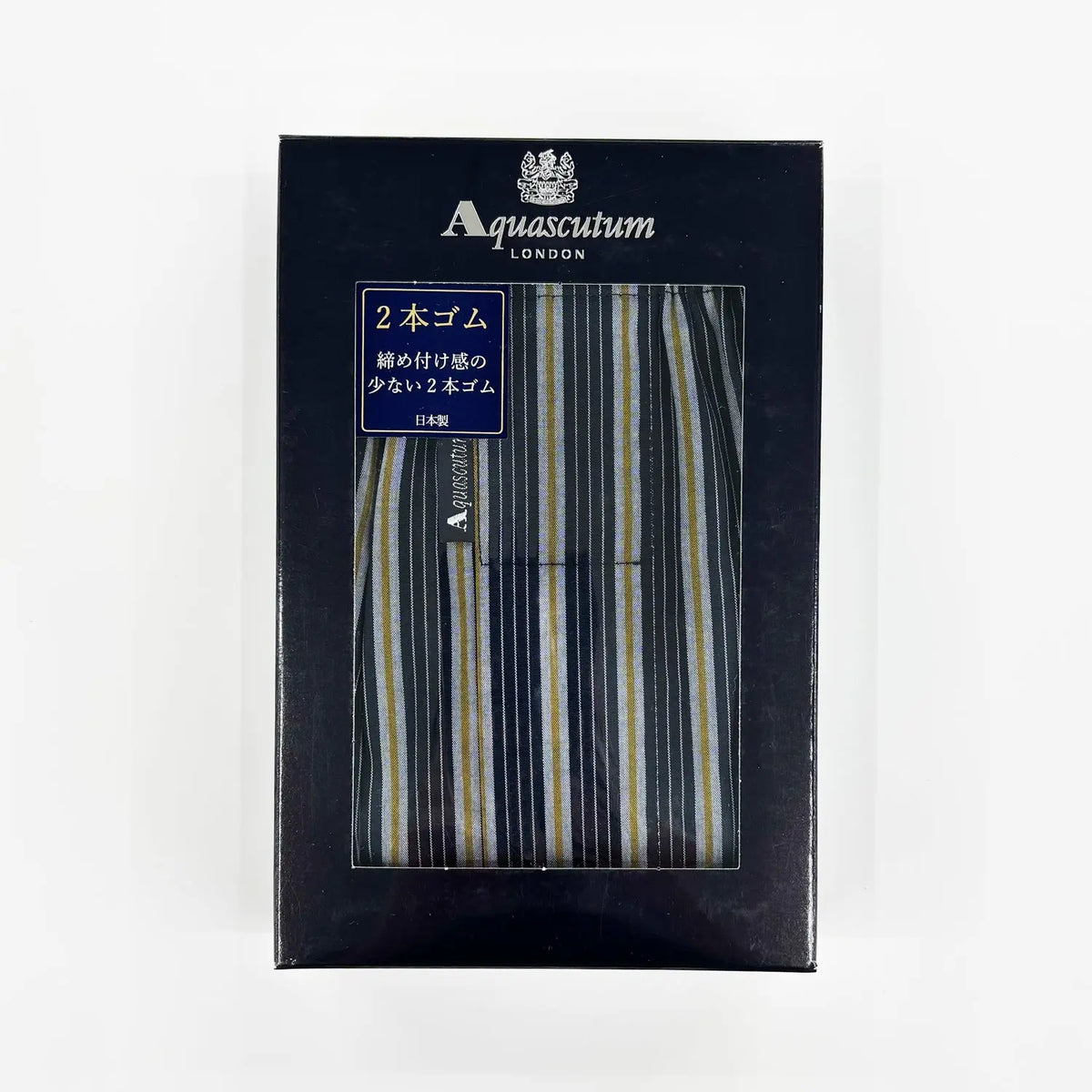Aquascutum アクアスキュータムクラシックライン トランクス 26AW 2本ゴム ストライプA - パンツ  RENOWNINX ONLINE SHOP