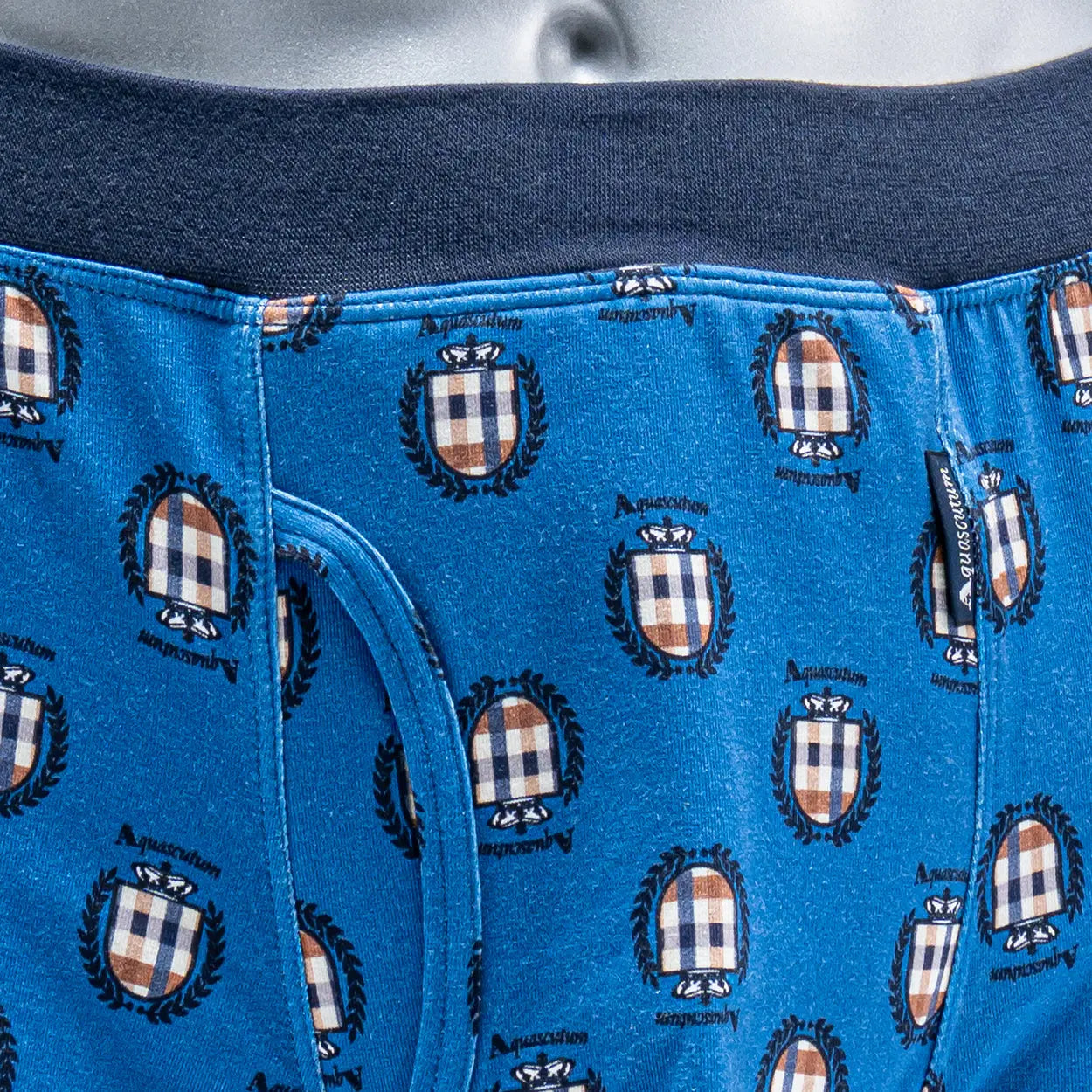 Aquascutum アクアスキュータム ボクサー 26SS ウォーターガード スパンゴム AQエンブレム - パンツ  RENOWNINX ONLINE SHOP