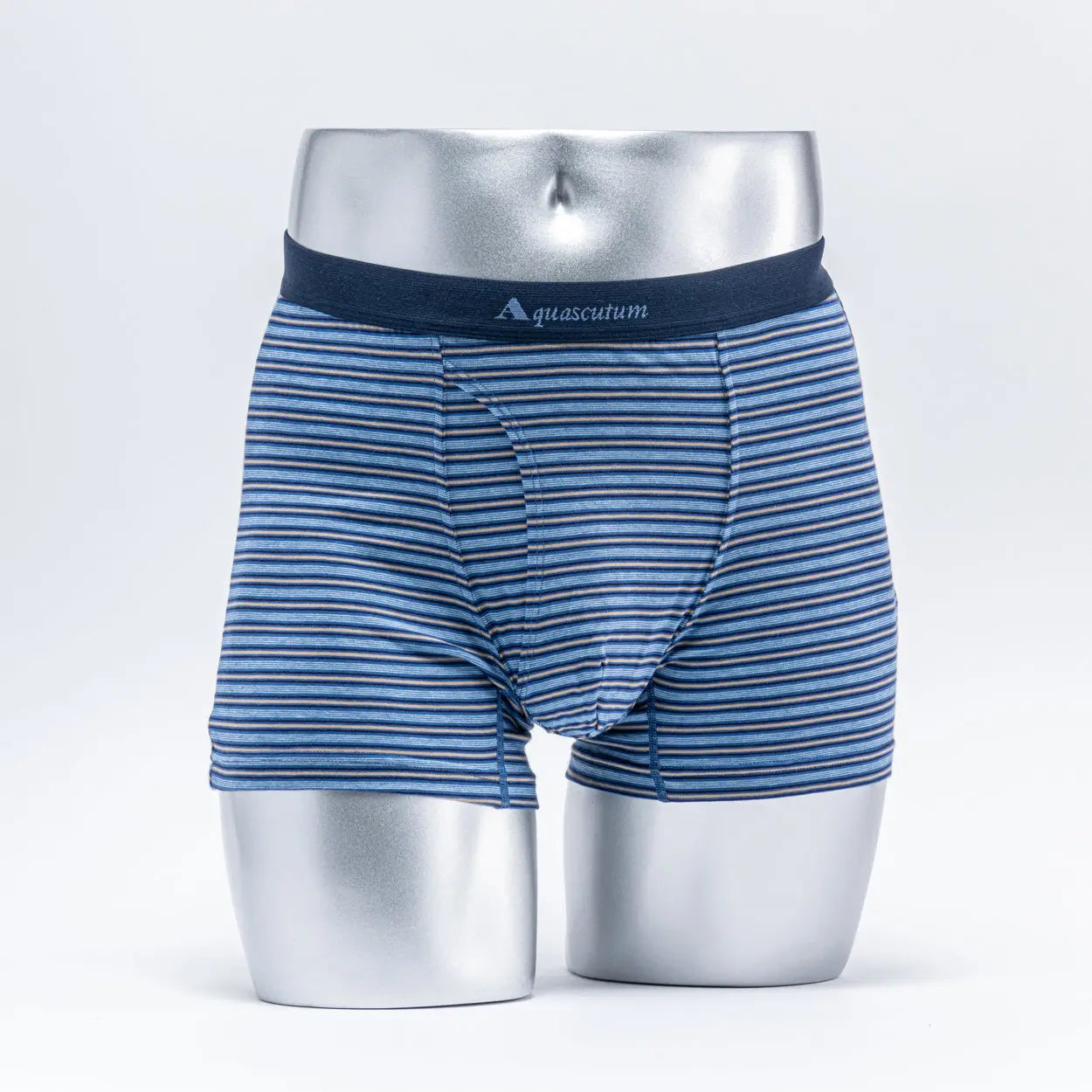 Aquascutum アクアスキュータム ニューライン ボクサー 26SS 先染めボーダー - パンツ  RENOWNINX ONLINE SHOP