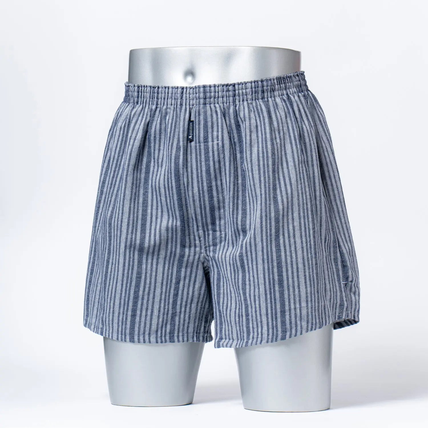 Aquascutum アクアスキュータム トランクス 空羽クレープ ストライプ