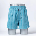 Aquascutum アクアスキュータム トランクス 空羽クレープ ストライプ 裏打ちゴム - パンツ  RENOWNINX ONLINE SHOP